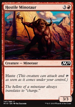 Hostile Minotaur